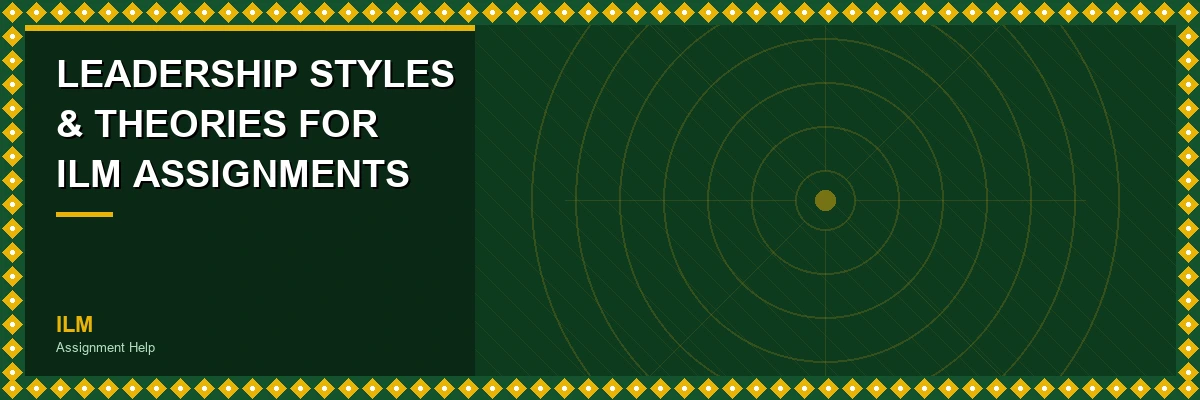 Leadership Styles and Theories for ILM Assignments header image